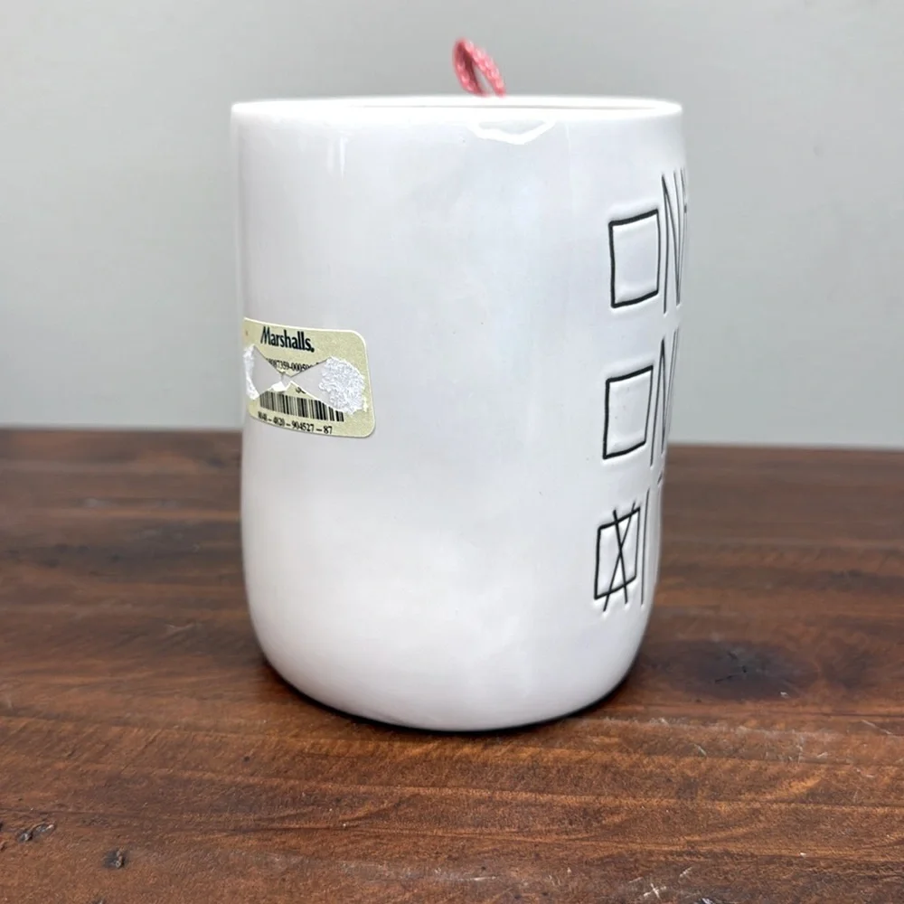 Rae Dunn • “Naughty Nice I Tried” Christmas Mug - Picture 4 of 6